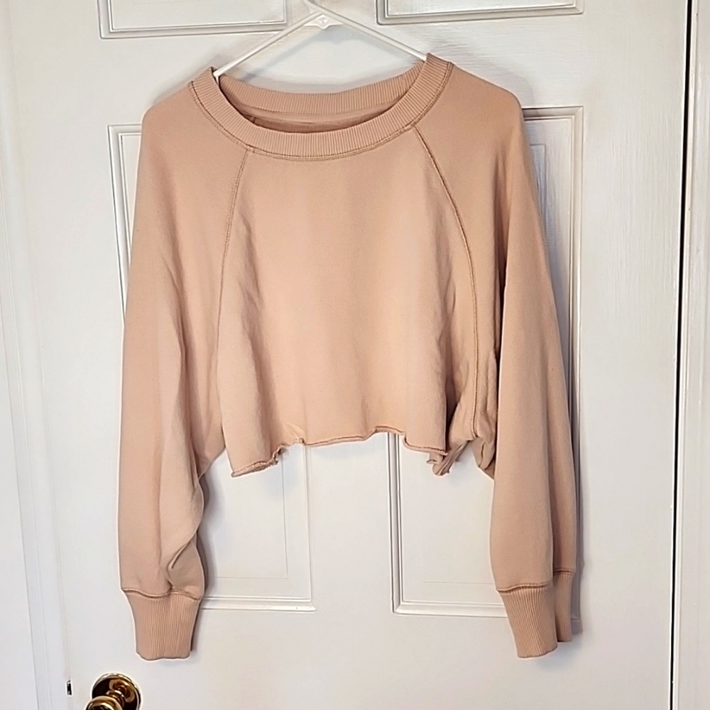 Cropped sweatshirt